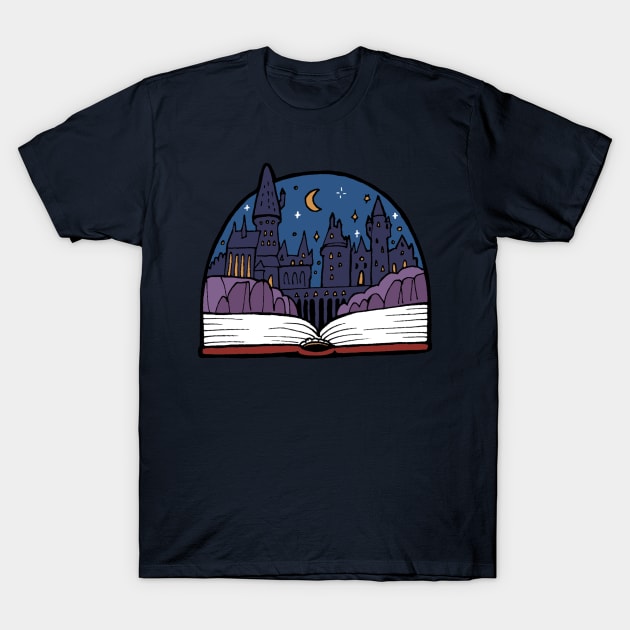 book of magic T-Shirt by illustore